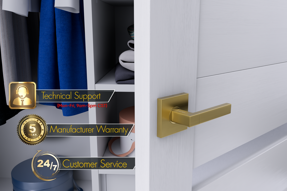 AVALON 0711 'MIRA' - DUMMY (French Closet) Door Handle Set in AVALON 0711 'MIRA' - DUMMY (French Closet) Door Handle Set in