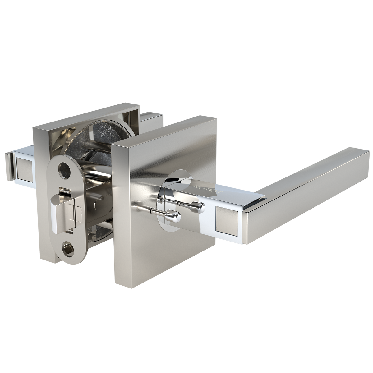 AVALON 0520 'NIKA' - Modern Door Handle Set (PRIVACY / PASSAGE) in