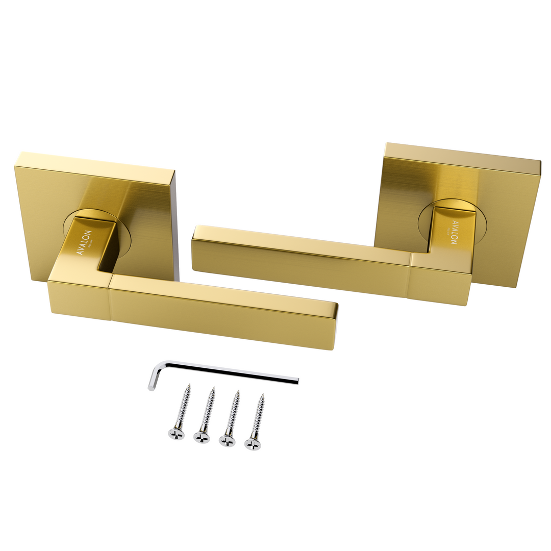 AVALON 0711 'MIRA' - DUMMY (French Closet) Door Handle Set in AVALON 0711 'MIRA' - DUMMY (French Closet) Door Handle Set in
