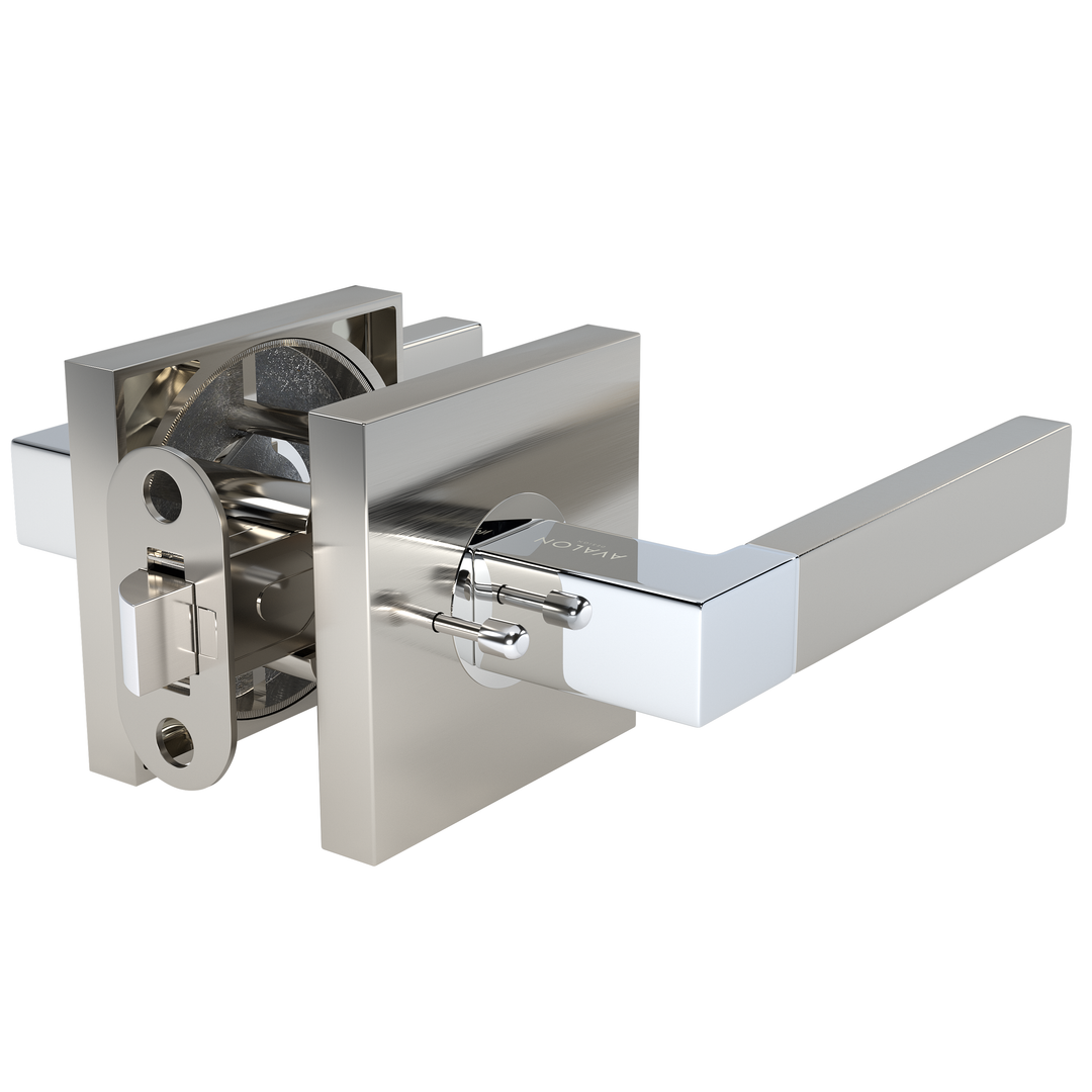 AVALON 0510 'MIRA' - Modern Door Handle Set (PRIVACY / PASSAGE) in