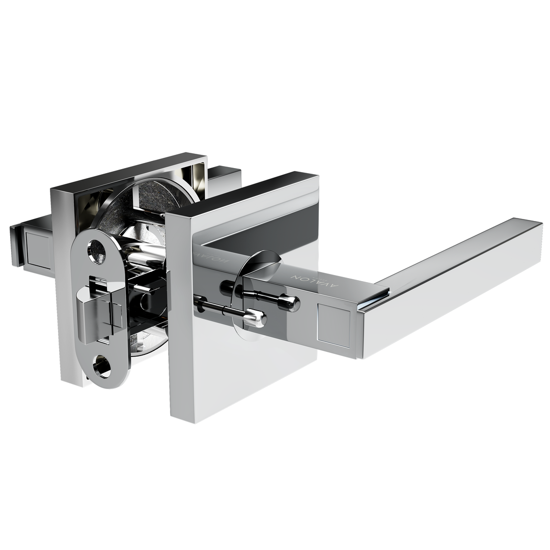 AVALON 0570 'NIKA' - Modern Door Handle Set (PRIVACY / PASSAGE) in